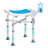 Stable Adjustable Shower Stool with Non-Slip Support for Safety