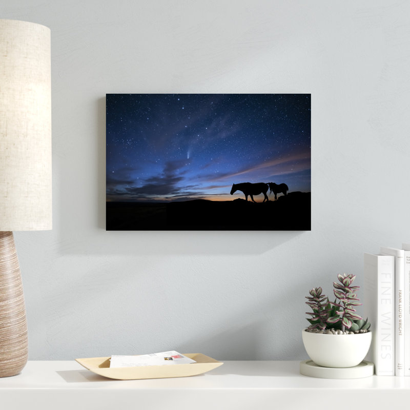 Vue au repos II, H 12 po x l 18 po x P 1,25 po