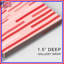 «Red Stripes», toile tendue sur toile - motif mural en plusieurs tailles-421954865