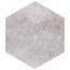 Americana Boston Hex 14" x 16" Porcelain Vintage Wall & Floor Tile