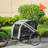 Steel Collapsible Vehicle Travel Carrier with 1 Door-86779120