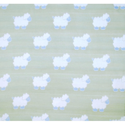 Sheepy Cotton Blend Fabric