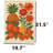 Retro Fruit Kitchen Accent Rug