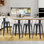 Tabouret de bar et de comptoir Crosland