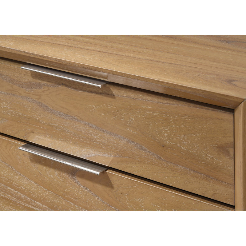 Florian Natural Wood Nightstand