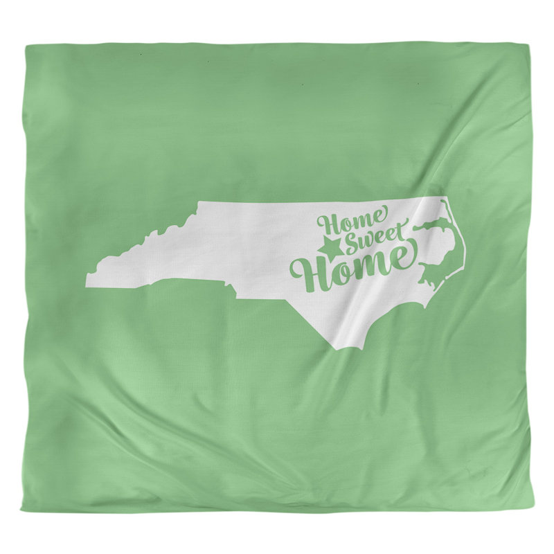 Housse de couette raleigh doux, Polyester brossé, Housse de couette pour très grand lit, Vert
