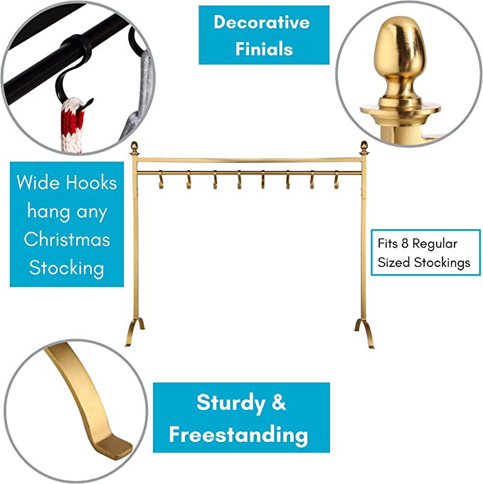 Adjustable Freestanding Stocking Holder