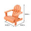 Chaise Adirondack Schrimsher Rosecliff
