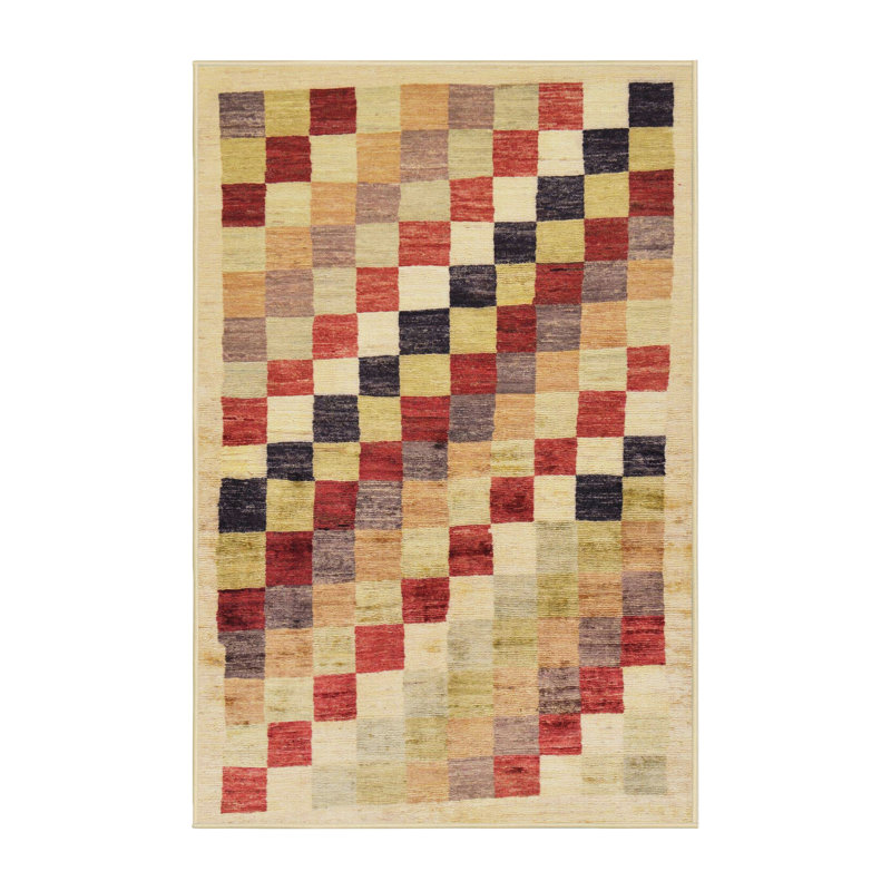 Abstract Indoor Rug, Rectangle 7' x 10'