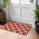 Premium Machine Washable Uran AMF140 Red Rug