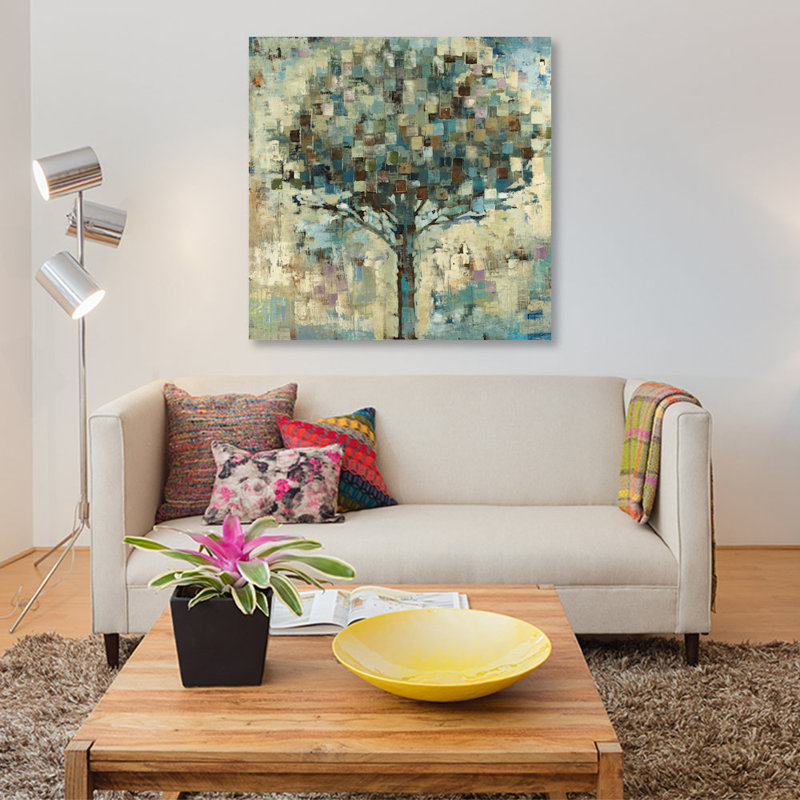 «Sun Shower», reproduction sur toile, H 48 po x l 48 po x P 1,5 po, Toile tendue, Pas de tapis