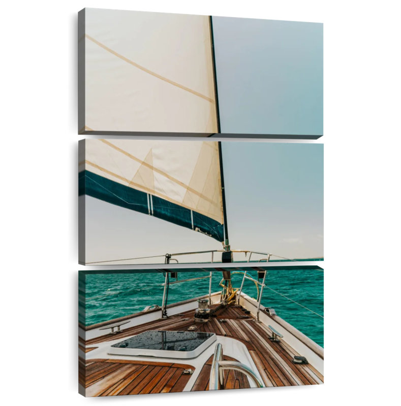Mehar Caribbean Sailboat, 32" H x 20" W