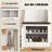 3-In-1 Hall Tree With Shoe Storage, Standing Coat Rack With Shoe Bench, Entryway Furniture With Three Hooks, Wood Grain-23082013
