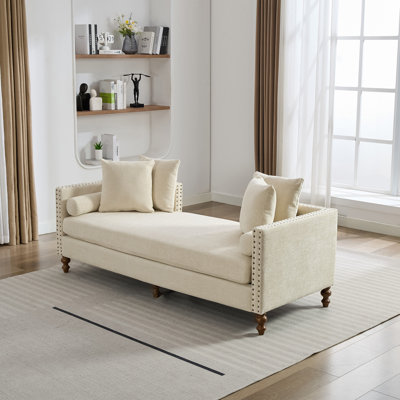 Modern Upholstered Chaise Lounge