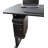 Inbox Zero Adjustable CPU Desktop Computer Tower Holder Under Desk Mount