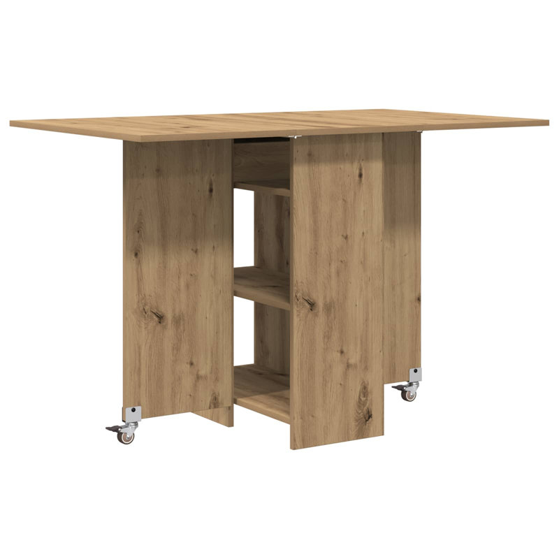 Extendable Dining Table, Artisan Oak
