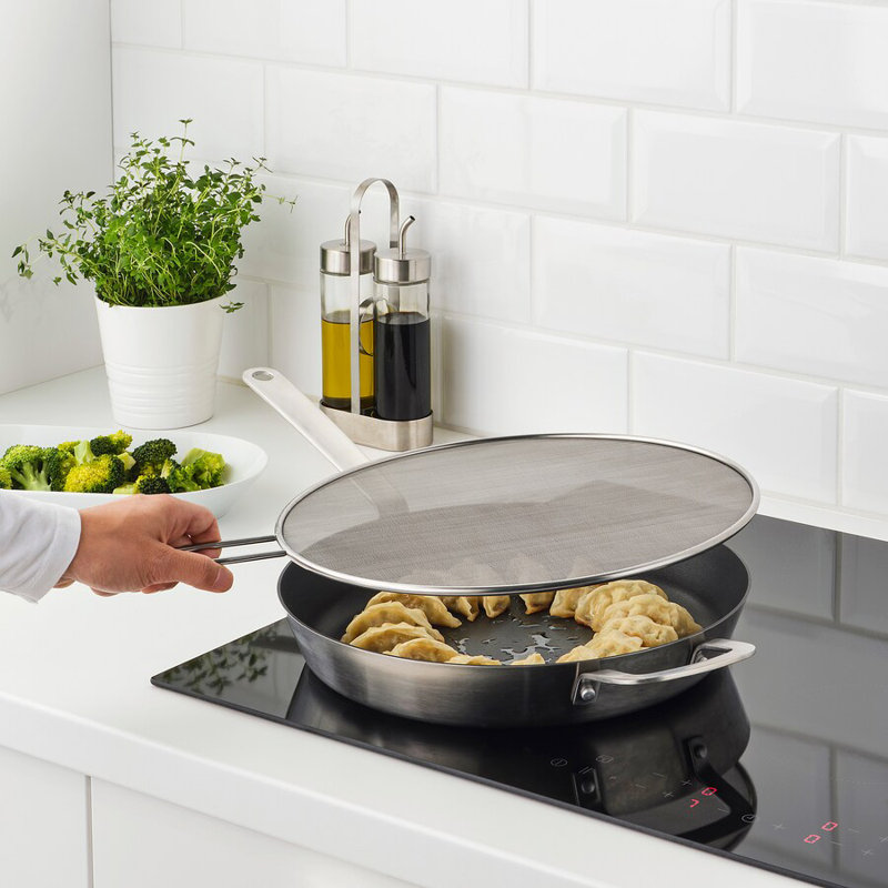 Écran anti-éclaboussures en acier inoxydable de 12,5 po Cuisinox