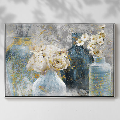 " Vessels And Blooms Blues "