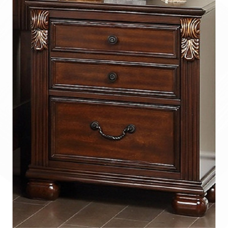 Table de chevet en bois