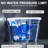 Smart Toilet  Auto-Open/Close Lid,One Piece Bidet Toilet Heated Seat for Bathrooms,Smart Foot Sensor