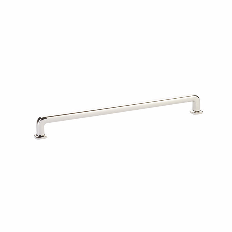Emtek Westridge Cabinet Pull 12" Center-to-Center, Polished Nickel, 12"