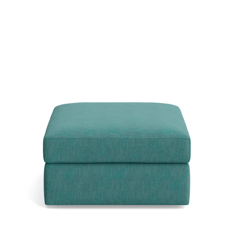 The OG Ottoman, Performance Weave - Spruce