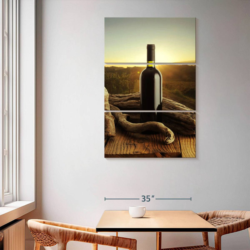 Vin rouge Yarlin Vineyard, H 65 po x l 42 po