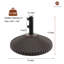 Base autoportante Mossas Double Helix-67696037