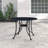 Algrid Round Metal Outdoor Dining Table With Umbrella Hole , in. W in. D-237825986
