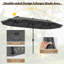 Fagundes 400cm Market Parasol-2096522017