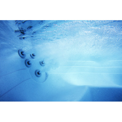 Hot Tub Bubbles by Skodonnell - Wrapped Canvas Print