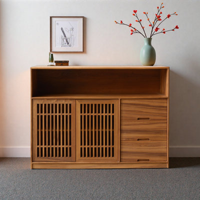 Kitchen Multi-Functional Solid Wood Sideboard