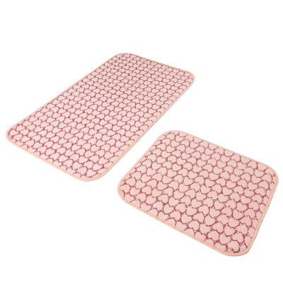Alon Cotton Twill Non-Slip Bath Mat
