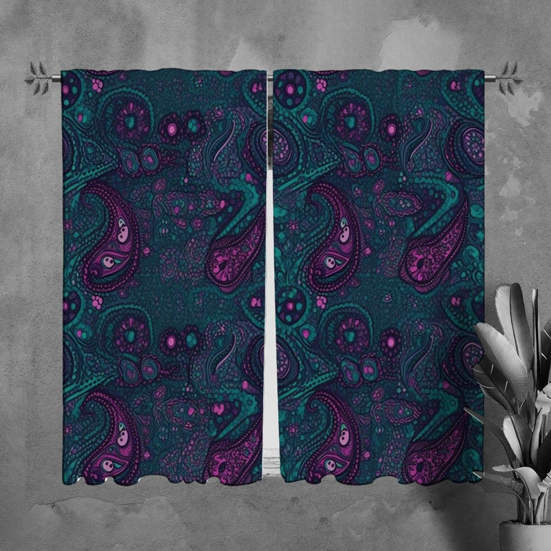 Kenndi Room Darkening Curtain Pair, 40" W x 82" L