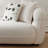 Luxury Small-Apartment Straight Sofa