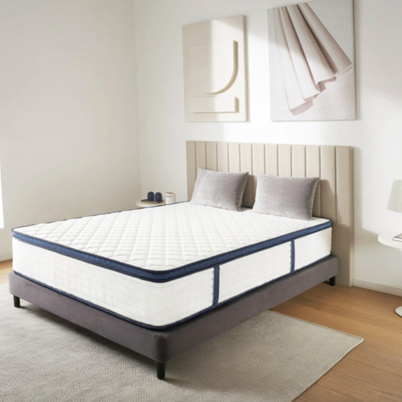 Hybrid Mattress,Memory Foam & Pocket Springs, Medium Firm,Certipur-US , Pressure Relief, Motion Isolation ,Sleeper Friendly