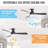 Nicola 52'' Modern Flush Mount Ceiling Fan With Led Light And Remote Control Dc Motor-1293008467