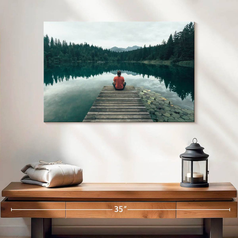 Alvord Lake Reminiscing, 16" H x 24" W