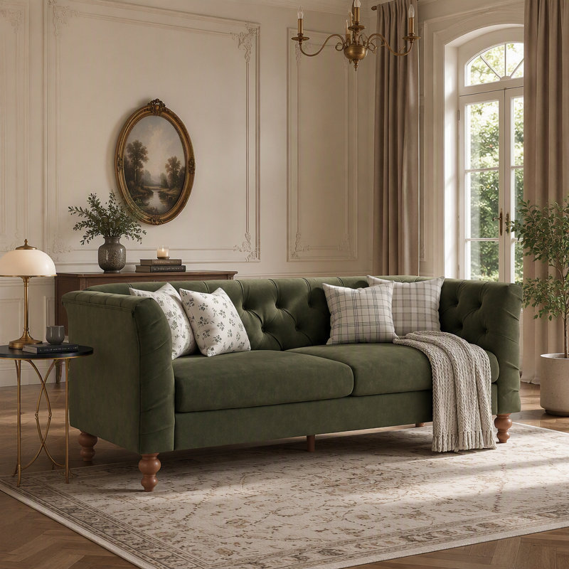 Canapé de 73,5 po Chesterfield