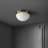 Hottenrott Alabaster Flush Mount-1637686289