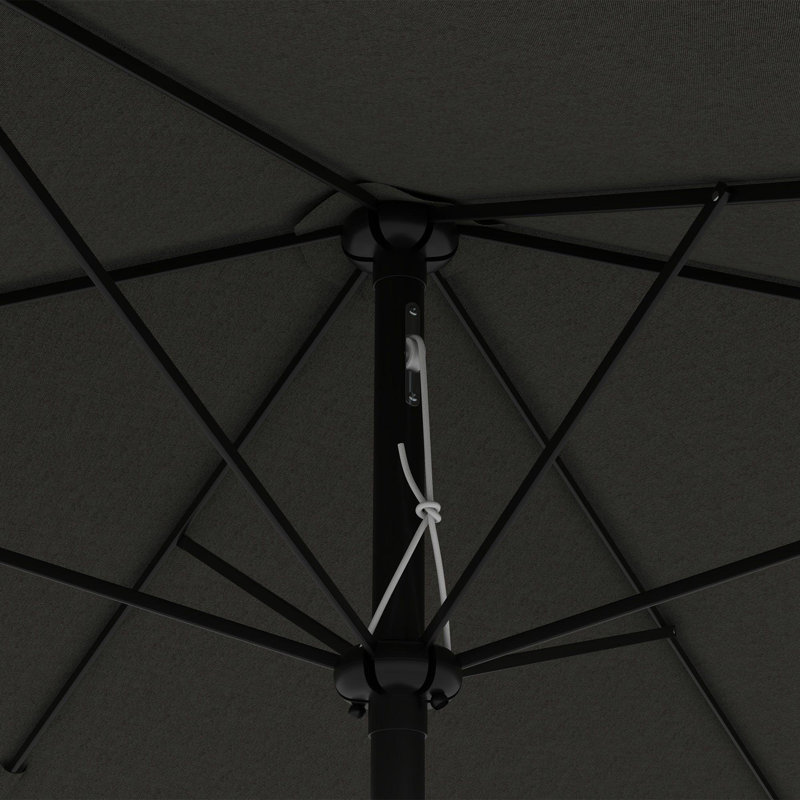 Parasol de marché 6,5 pi x 10 pi, Gris
