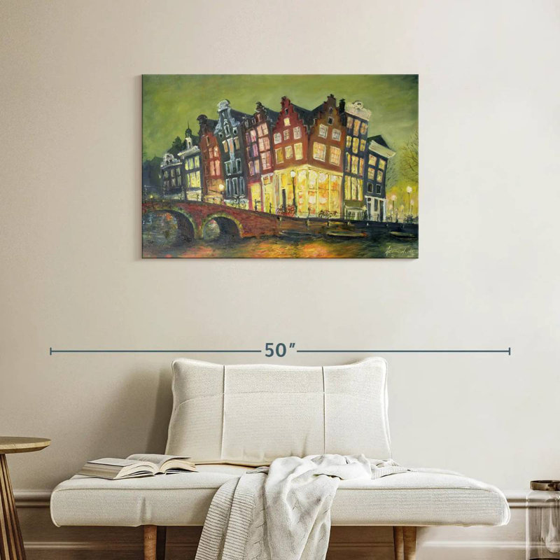 Sirci, lumières vives, Amsterdam, H 24 po x l 36 po