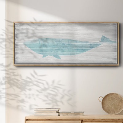 Baleine IV - toile encadrée