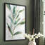 «Tropical Foliage Study I», reproduction encadrée - bois massif-2093696128-2093696191
