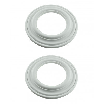 5'' White Baffle Recessed Trim