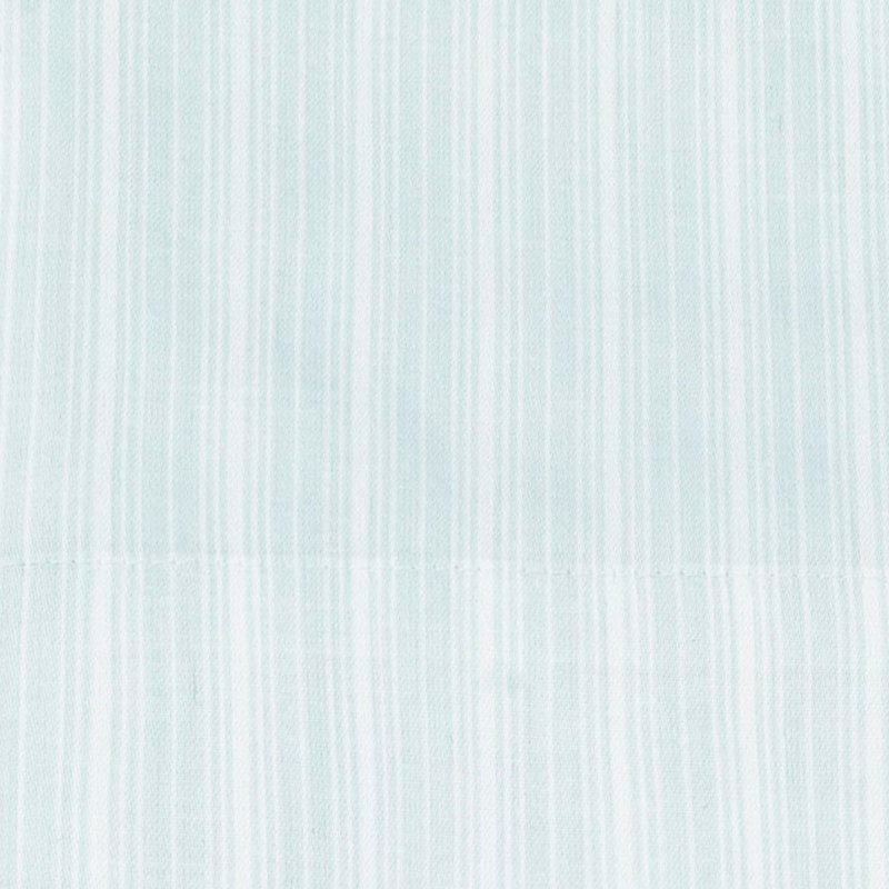 Tommy Hilfiger Cold Spring Reversible Cotton Duvet Cover Set, Ensemble de draps pour grand lit avec 2 taies d'or, Lottie Blue