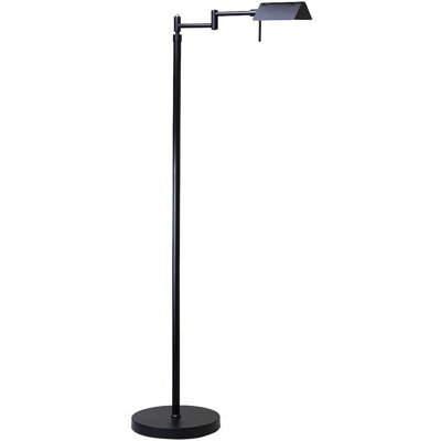 Urick 55" Dimmable LED 360 Degree Swing Arm Adjustable Heights Floor Lamp