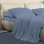 Mandel 100% Cotton Solid Colour Sheet Set-33006340
