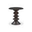 Stacked Solid Wood End Table