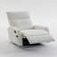 Short Plush Manual Button Armchair Sofa-131649620